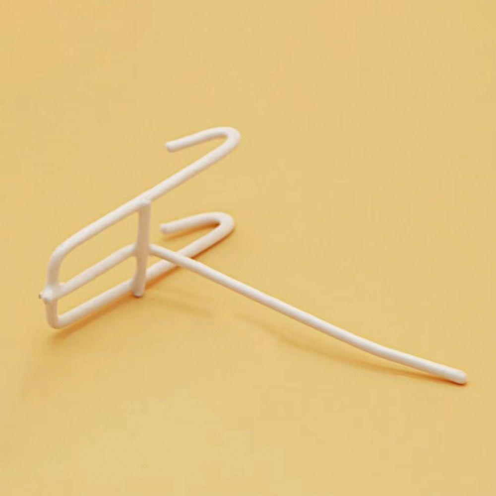 10Pcs Durable Retail Shop Mesh Stall Hangers Wall Hook Reusable Supermarket Shelf Hook Universal Metal Mesh Panel Hooks