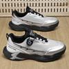 Spiral button outdoor mountaineering sneakers non-slip and wear-resistant men's casual dad running shoes spring 2025 new