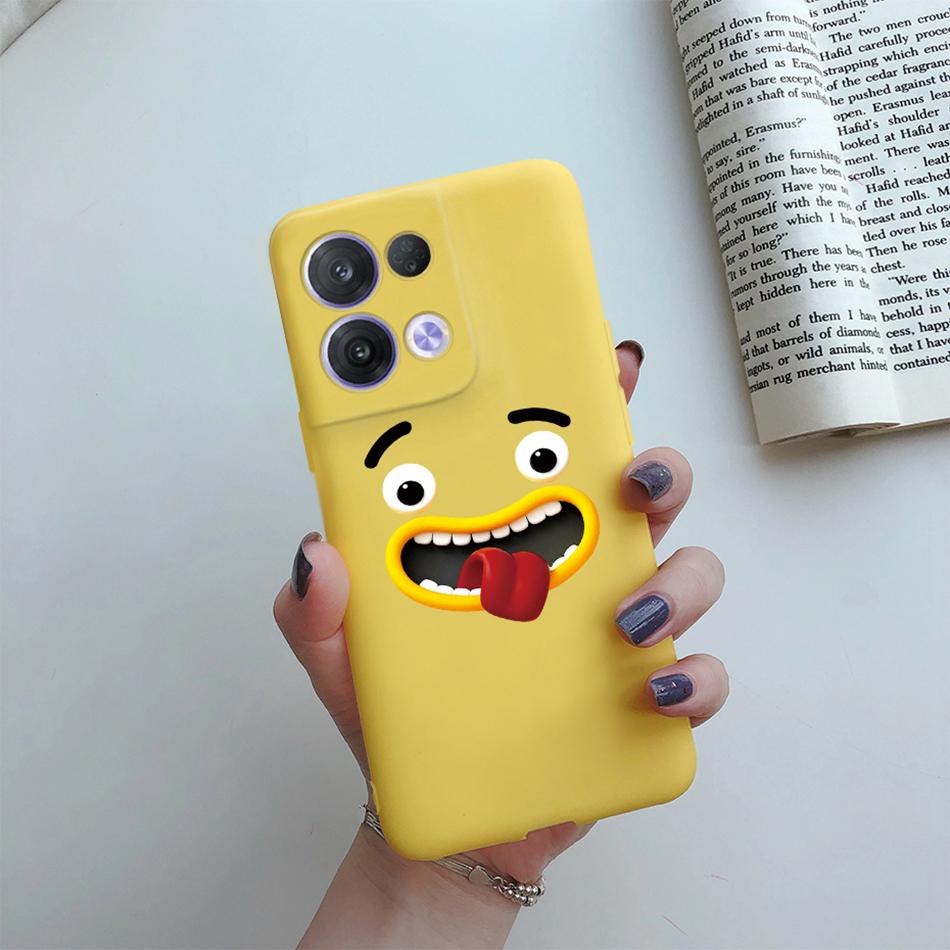 

For Oppo Reno 8 Case OPPO Reno 8 Pro plus Reno8 4G 5G Cover Cute Cactus Cartoon Phone Case Protection Shockproof Soft Back Cover Reno 8 Pro 5G