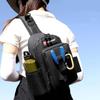 Waterproof Fishing Chest Bag Rod Holders Fishing Tackle Pack Lure Fishing Bags  Hiking Camping