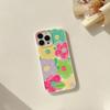 Colorful Oil Painting Flower Case for iPhone 17 iPhone 17 Pro Max