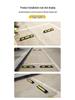 Rubber-Plastic Double Wheel Stopper Parking Device