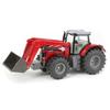Siku Massey Ferguson Tractor with Front for Ages 3 and SK1985 Loader, Up,