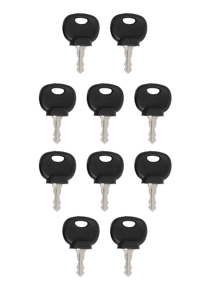 10 Pcs Construction Machinery Keys 14603 14607 For BOBCAT For BOMAG