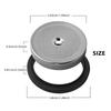50mm Stainless Steel Portafilter Replacement Filter Screen Seal Set for EC685 EC680 EC9335M EC2351 Coffee Machine