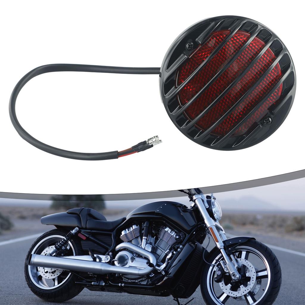 Black Light Brake Light For Motorcycles Motorcycle Plastic