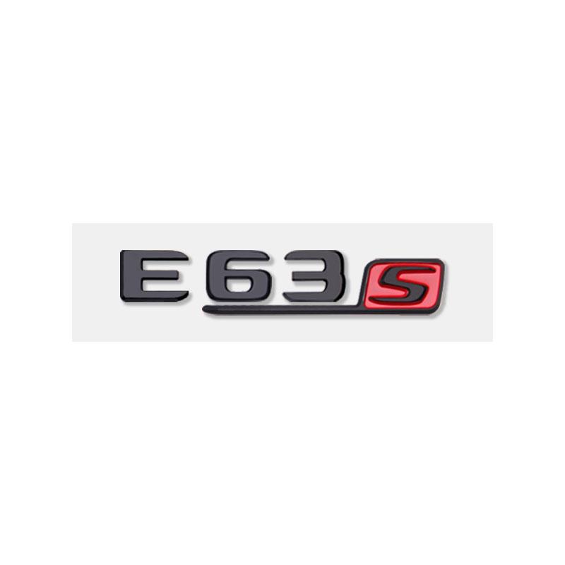 MLAI6 E63S Logo Badge Car Stickers for Mercedes Benz E63 Refitted Eclass 6.3AMG Fender Side Labelflag New Old Rear Trunk Displacement