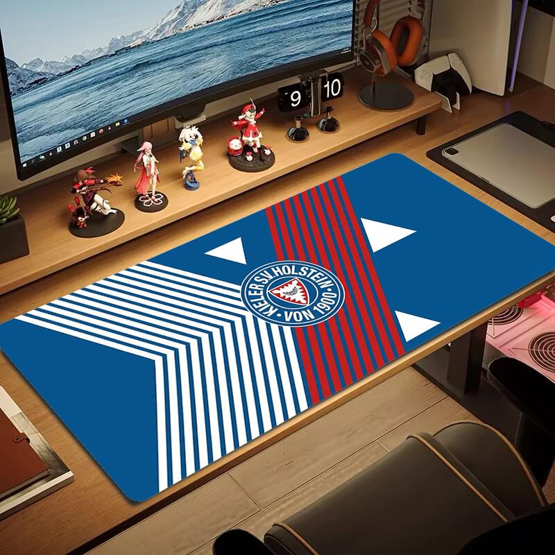 Holstein Kiel Mauspad Großes Gaming Tischkissen Rutschfestes Laptop Tablet Großes Mauspad XXL Matte Mini PC Spielmatte Mit Verriegeltem Rand_xia