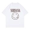 Nirvana Rock Band Classic Album Poster Graphic Print Cotton Tshirt Streetwear Hip Hop Fashion Tee Men Women Loose Oversized Top