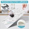 1 Roll 30/45CMx300CM Cabinet Liner Waterproof PVC Drawer Shelf Liner Dust-proof Cuttable Non-slip Kitchen Closet Cupboard Liner Mat