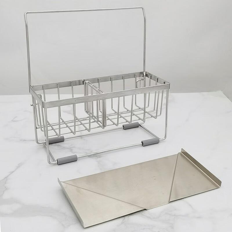 

304 Stainless Steel Countertop Dishcloth & Sink Drain Rack