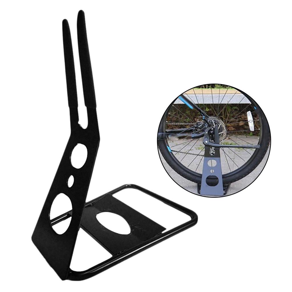 Steel Solid Bike Parking Rack Sturdy Floor Stand Folding Holder Storage Rack