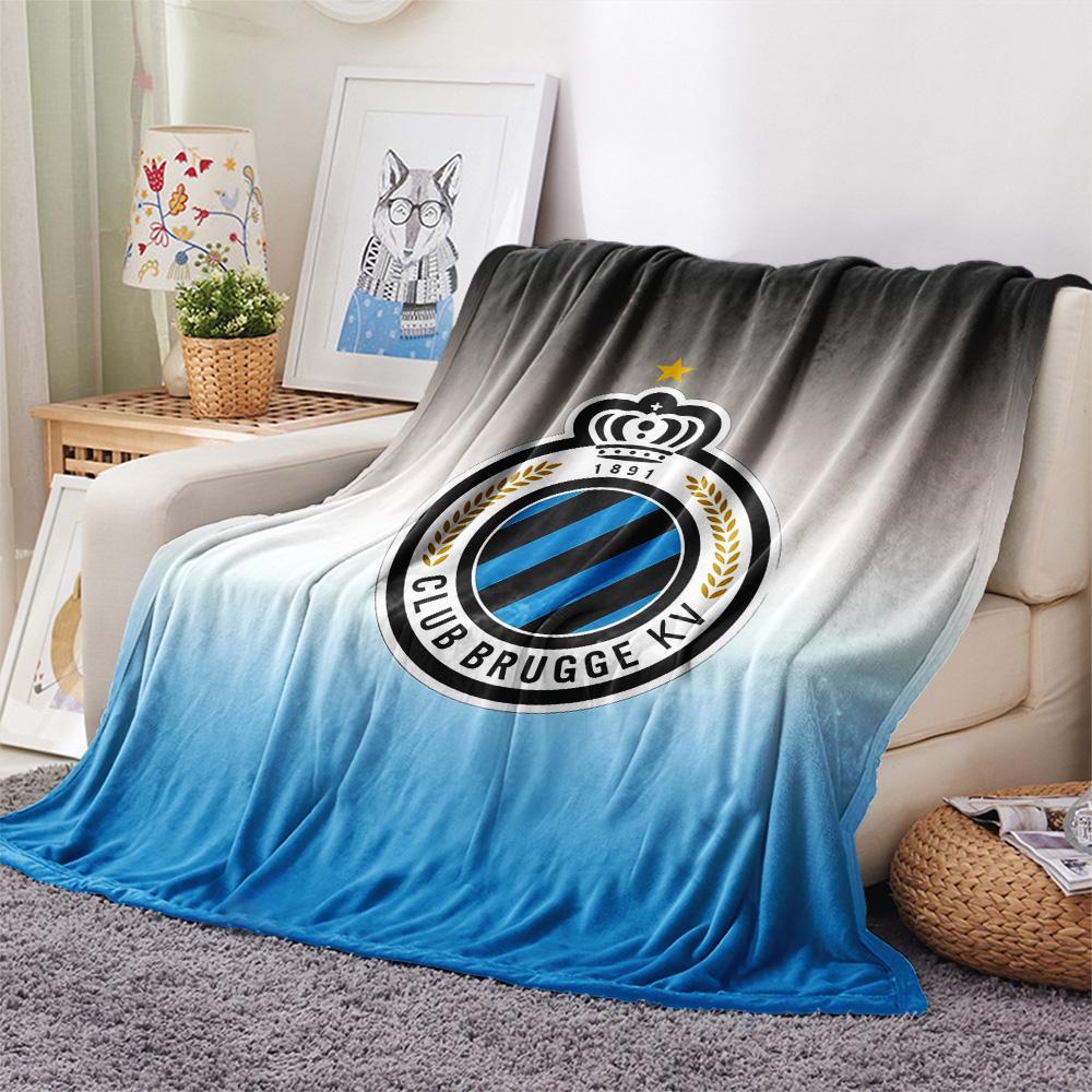 Club Brugge KV Flannel Blanket, High Quality Comfortable for All Seasons, Home Decor, Warmth and Comfort