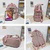 Kawaii Aesthetic Women Backpack School Bag for Teen Girls Japanese Korean Rucksack Student Bookbags Cute School Backpack Mochila