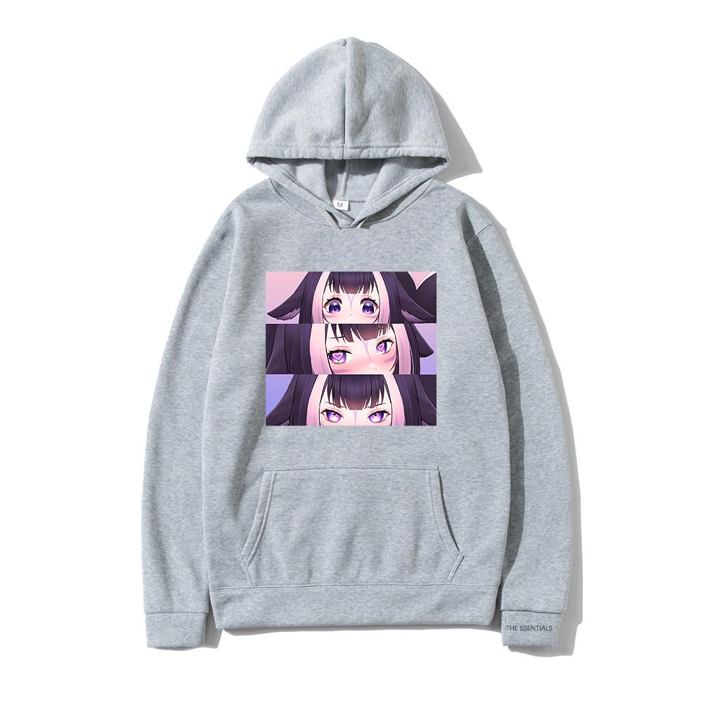 Hololive English VTuber Shylily Mikina s kapucí Ženy Podzim Zima Anime Grafické Mikiny Unisex Kreslené Estetické mikiny s kapucí Topy