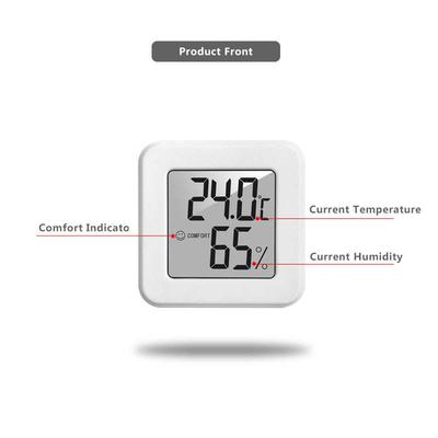 Digital LCD Thermometer Hygrometer Indoor Room Mini Electronic Temperature Humidity Meter Sensor Gauge Weather Station for Home