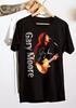 Gary Moore Singer Signature Zwart Katoenen T-shirt Volledige Maten S5XL