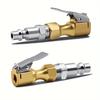 Quick Inflation Nozzle Inflation Chuck 8x7.8cm Inner Diameter 8/6mm Copper Material Suitable For Car Tire Valve Accessories