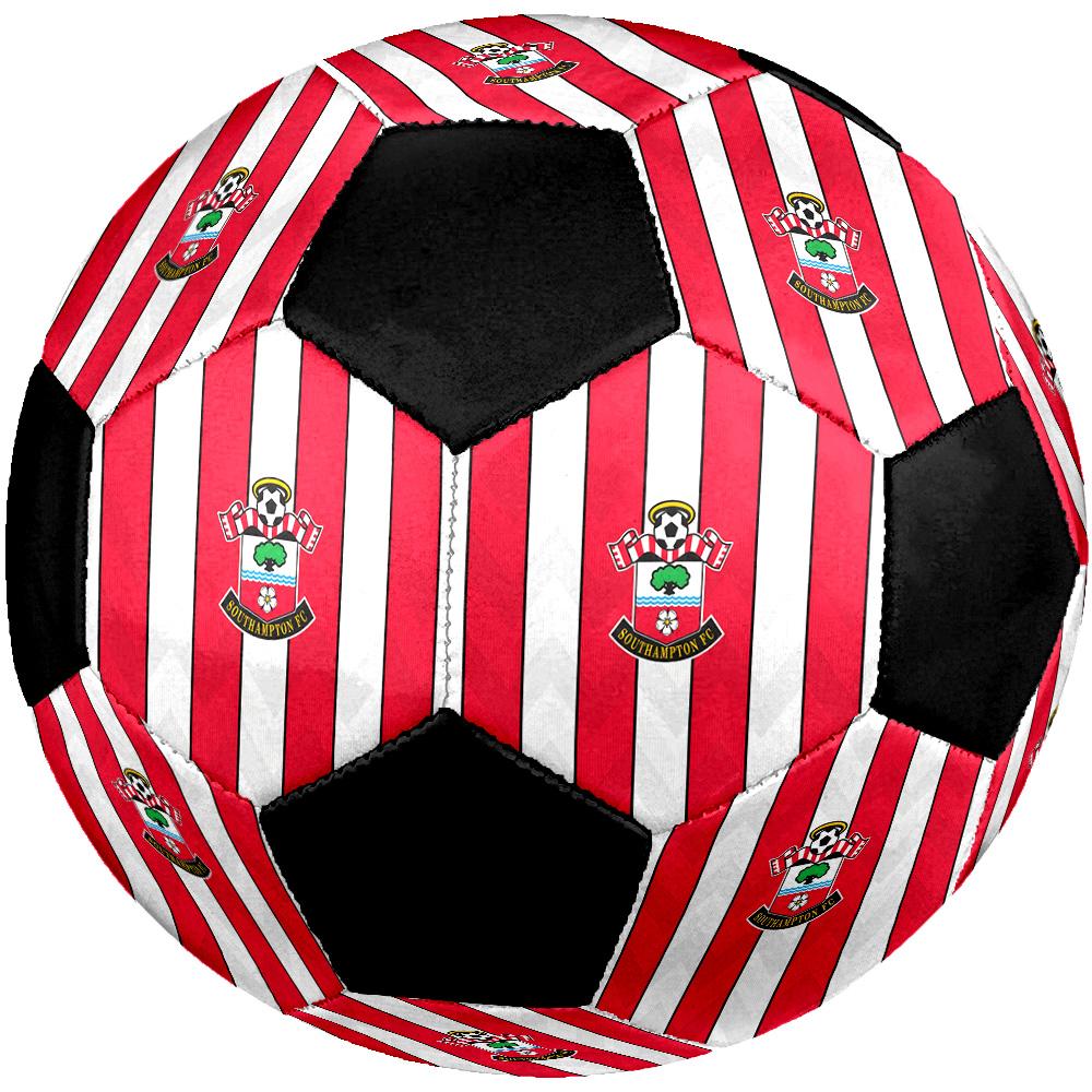 Pallone da Calcio Southampton F.C. Colorato Per Tutte le Età Cucito a Macchina PVC Pronto per la Competizione Resistente Alto Rimbalzo.TAGLIA5