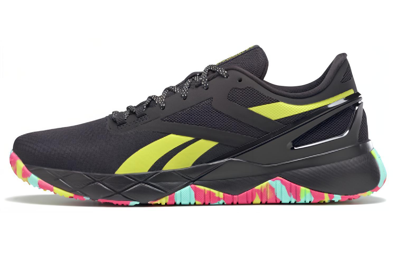 Nanoflex Reebok Tr Черный Лаймовый Камуфляж GX7549 42