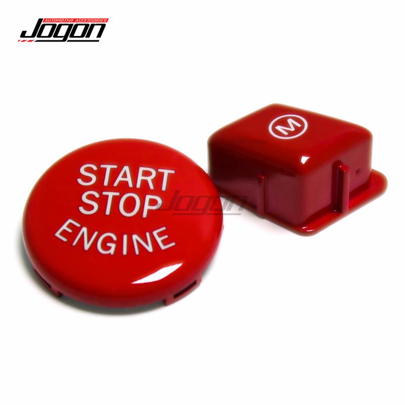 Car Engine Start Button Replace Cover Stop Switch With Steering Wheel M Button For BMW E90 E91 E92 E93 2005-2012 E87 E60 E83 E84