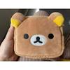 Rilakkuma Cute Makeup Organizer Storage Bag Animation Bear Plush Kawaii Cosmetic Cosmetic Bags Vanity Beauty Case Cute Pencil Case