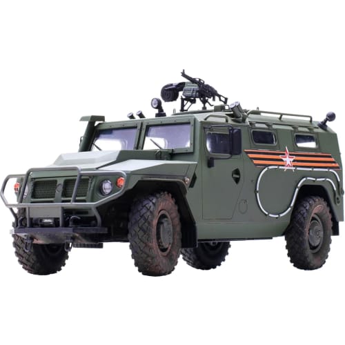 Meng Model 1/35 Russian Army GAZ-233115 Tiger M High Mobility Armored Vehicle Plastic Model MVS008