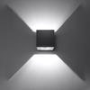 Kinkiet Quad 1 G9 Czarny Alu Sollux Sl.0057