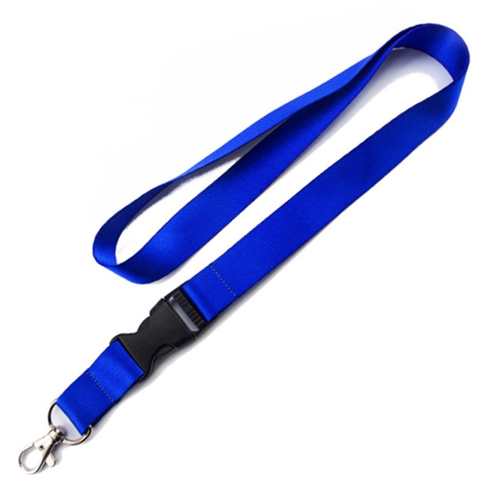 1pc Safety Hanging Neck Strap Lanyard For Mobile Phone ID Name Badge Holder Man Woman Anti-Lost Clasp Rope Keychain Landyard