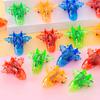 25Pcs Pull Back Mini Airplane Toy Clear Combat Aircraft Model Toddlers