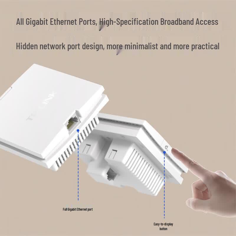 TP-LINK AX3000 Wi-Fi 6 Panel AP CN plug (adapter included)