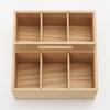 MUJI Wooden Tool Box Width X Depth X Height 44310236 Approx. 16.8 16.8 12.6