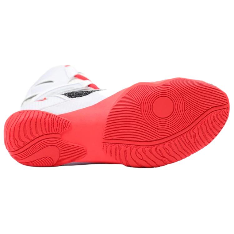Nike Hyperko 2 Fashion Comfortable Durable High-Top Training Shoes Unisex Sneakers White Red CI2953-101