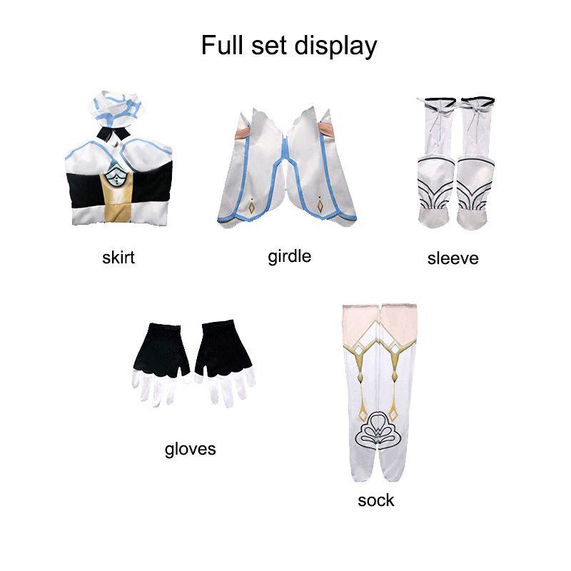 Genshin Impact Lumine Cosplay Costume For Women Perfect For Halloween And Carnival Parties