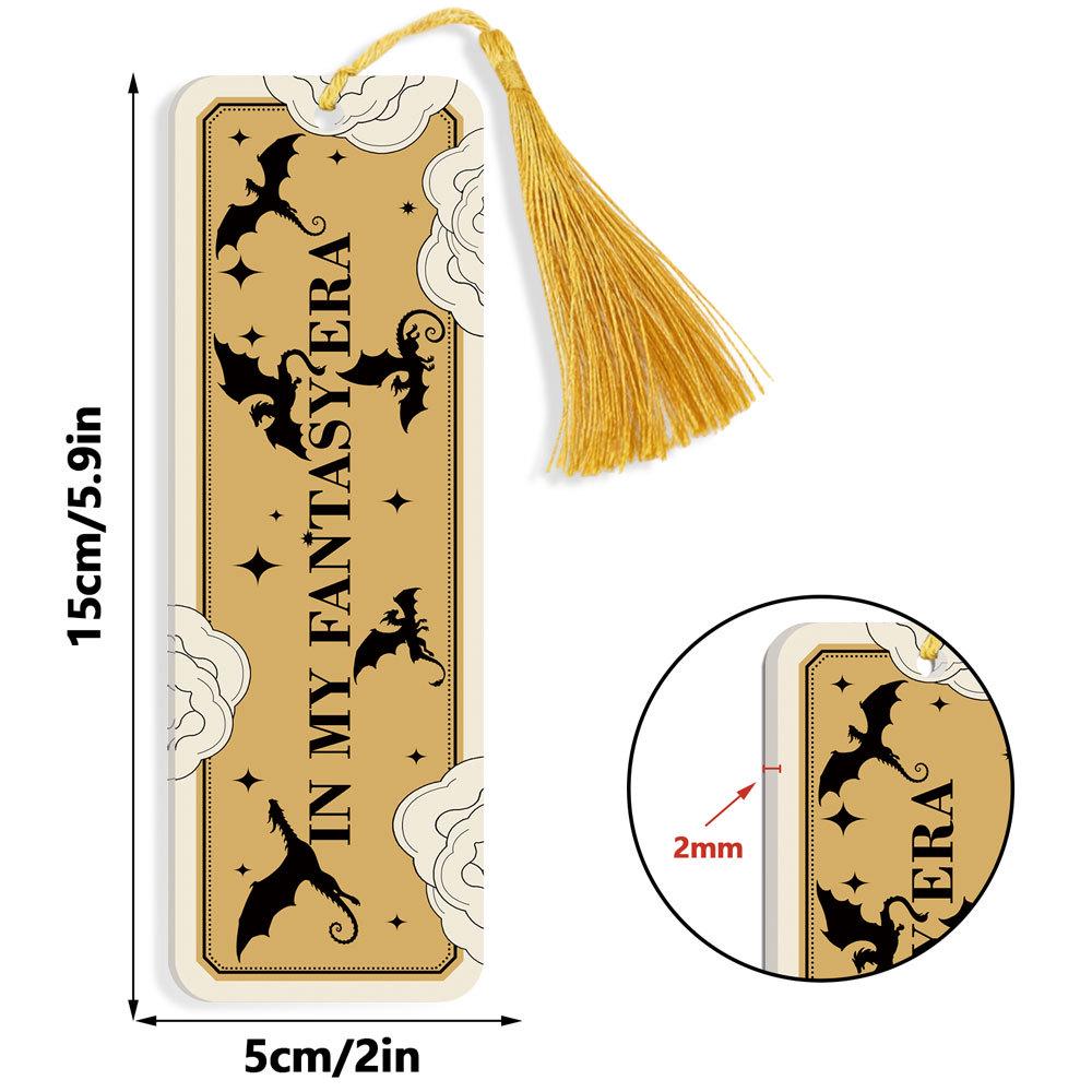 Akrylowa zakładka do książek Smok Czteroskrzydły: Kreatywna i spersonalizowana dekoracja prezentu