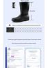 Men's High-Top Waterproof Rain Boots