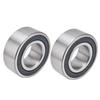 2Pcs Double Row Ball Bearing High Speed Operation Excellent Manufacture Industrial Supplies for Agricultural Machinery