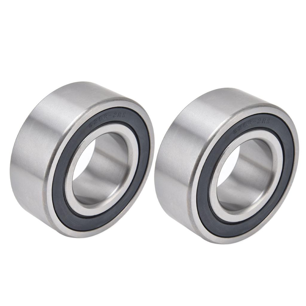 2Pcs Double Row Ball Bearing High Speed Operation Excellent Manufacture Industrial Supplies for Agricultural Machinery
