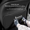 2Pcs Car Seat Anti Kick Pad Protective Cover Auto Accessories For Jeep Grand Cherokee Wrangler JK Gladiator Compass Renegade