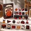 Red Basketball 2D Acrylic Keychain Pendant - Sports Series Advent Calendar