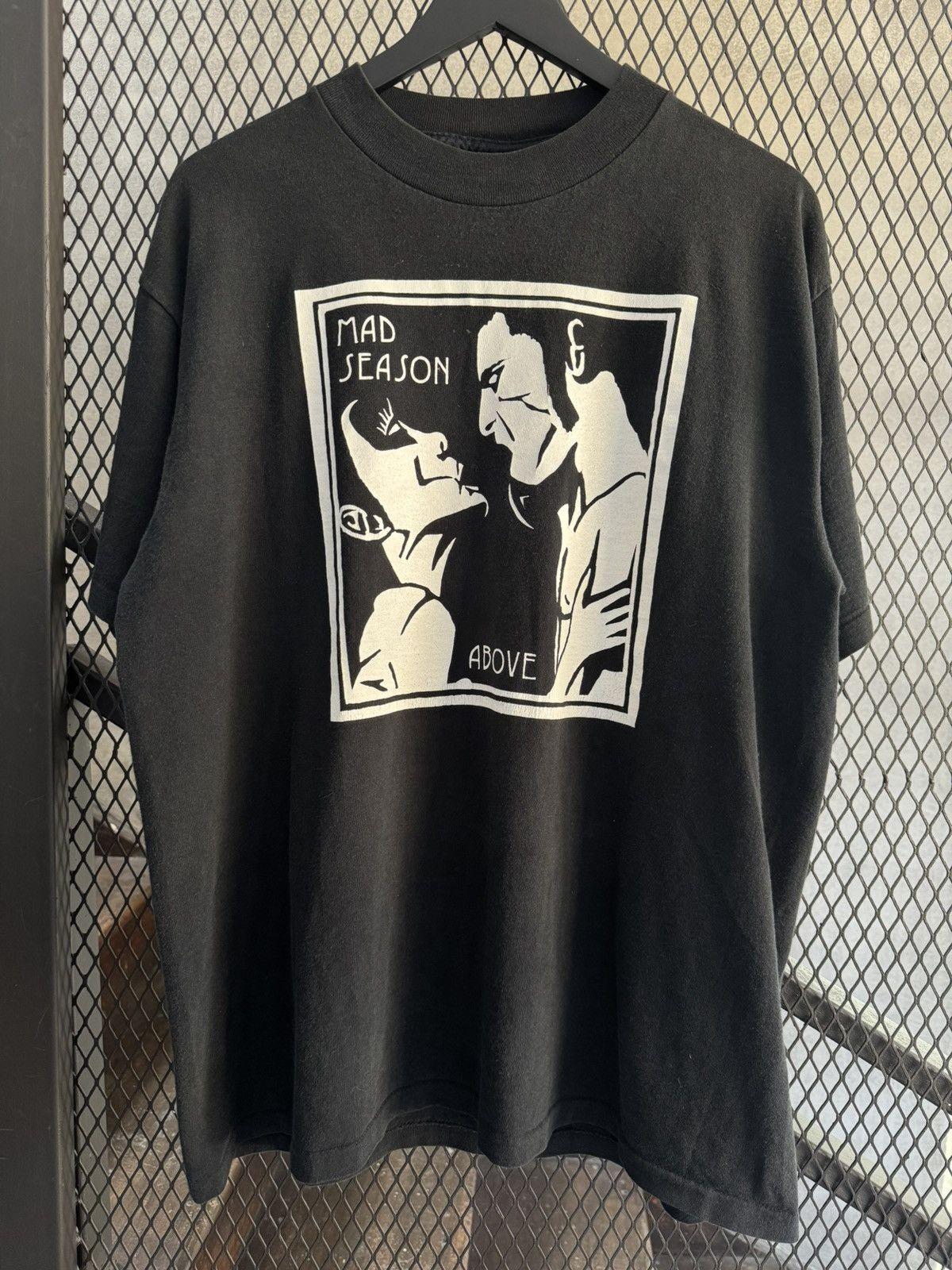 Mad Season Vtg 90 s Above Music Rock Black Unisex T-shirt S-5XL WA1115 Unisex T-Shirt XXXL