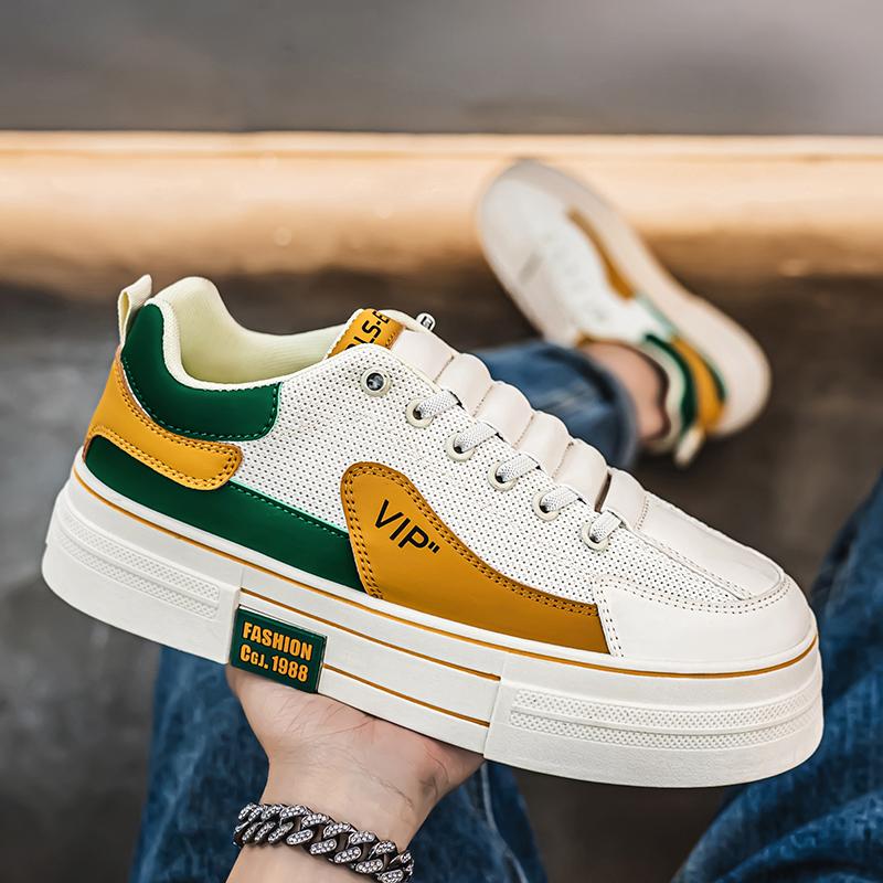 Herrenmode Casual Low Top Skateboardschuhe Jungen Bequeme Sneakers Männliche Studenten Trendy Weiche Sohle Klassisch Atmungsaktiv Fitnessstudio Rutschfest