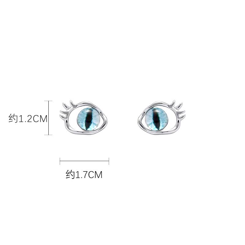 Devil s Eye Earrings Wholesale 925 Silver Needle Elegant Earrings Original Simple Earrings