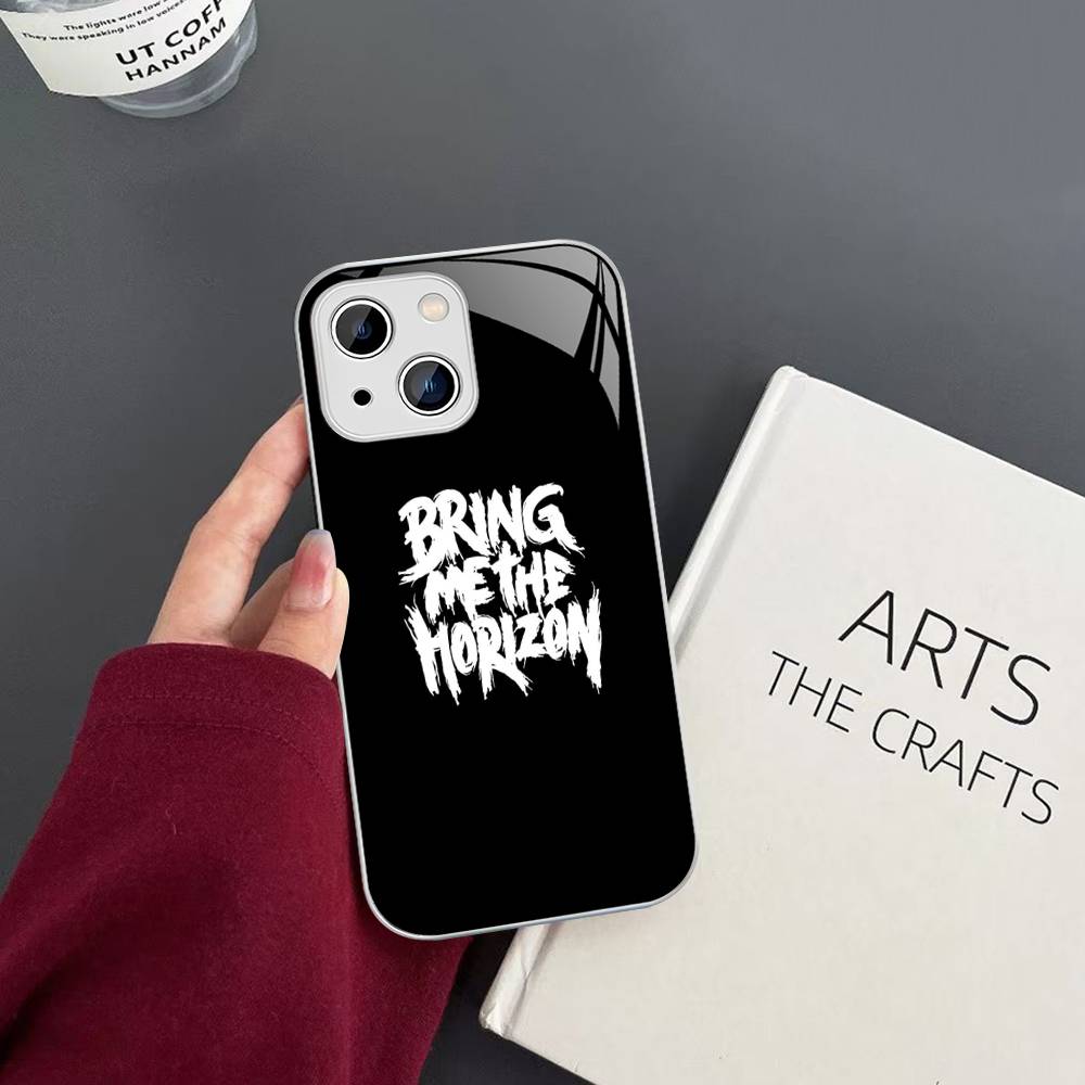 

B-Bring M-Me The B-BMTH H-Horizon For IPhone 14 13 12 Mini 11 Pro XS Max X XR 14 Plus Tempered Glass Cover iphone 11 pro