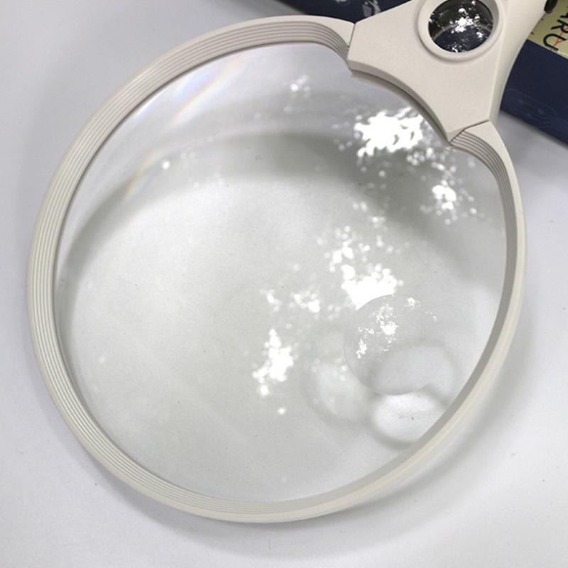 25X Bardzo Duża Mocna Lupa 3 Jasne Diody LED Zoom Lekka Ręczna