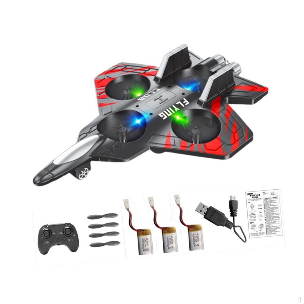 Foam Remote Airplane Aircraft Toy Kids RC Plane Fighter for Living Room Garden