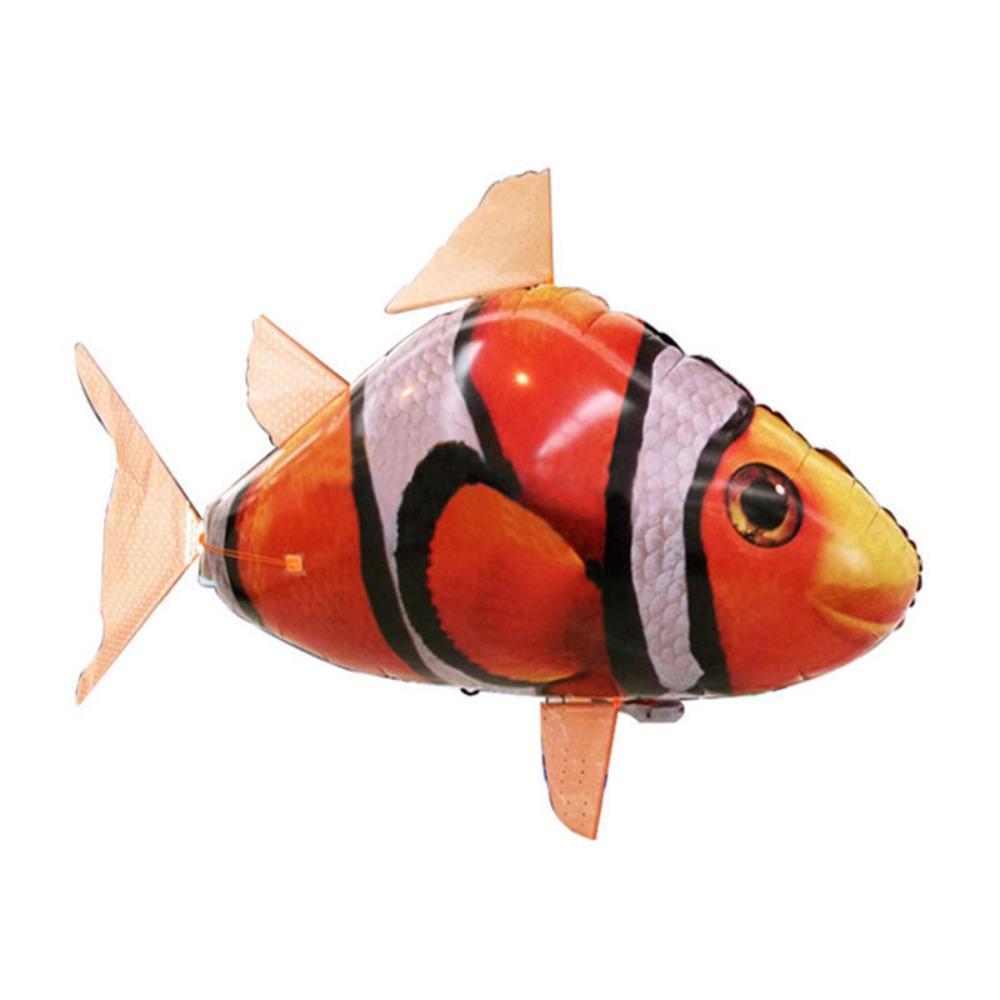 Air Swimming Remote Control Shark RC Animal Fly Balloons Clown Fish Air Flying Fish  Kids Toy