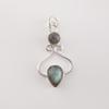 Labradorite Gemstone 925 Sterling Silver Designer Pretty Pendant 1.60" For Mother PP-13-34