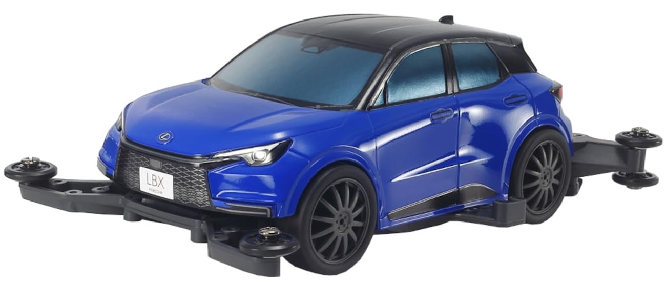 

Tamiya Mini 4WD PRO Series 61 Lexus LBX MORIZO RR MA Chassis 18661 1/32 No. (Mini 4WD)