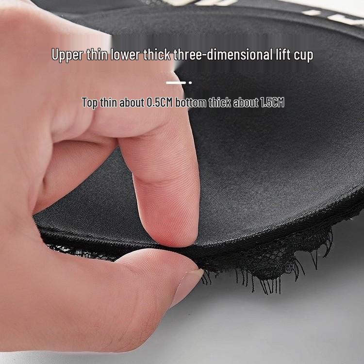 Summer Lace Push-Up Wireless Bra: Enhances Small Chest, Anti-Sag Support, Sexy Triangle Cup Design